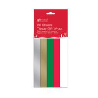 Giftmaker Collection Christmas Tissue Gift Wraps - 20 Sheets