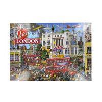 Gibsons Mike Jupp\'s I Love London Jigsaw Puzzle 1000 Pieces