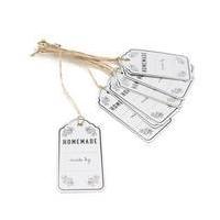 Ginger Ray Monochrome Homemade Gift Tags 8 Pack