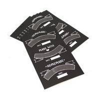Ginger Ray Chalkboard Effect Jar Label Stickers 21 Pack