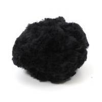 Giant Black Pom Pom 12.7 cm