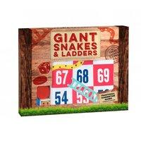 Giant Snakes & Ladders Garden Game