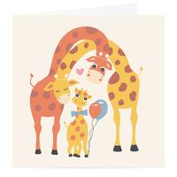 Giraffe Kids Card