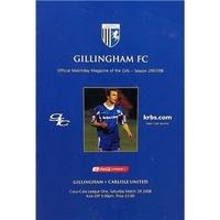 gillingham v carlisle utd league 1 29th march 2008