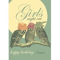 Girls night out | Birthday Card