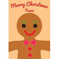 ginger christmas card