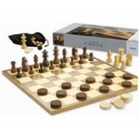 gibsons chess draughts set