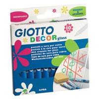 giotto decor glass crayons pack of 10