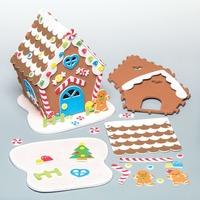 gingerbread house kits pack of 10