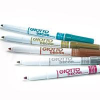 Giotto Metallic Decor Pens - Pack of 5 (Pack of 5)