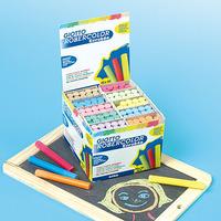 giotto coloured anti dust chalk per 3 packs