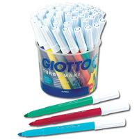 Giotto Maxi Fibre Tip Pens - Tub of 48 (Tub of 48)