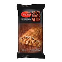 ginsters spicy chicken slice deep fill