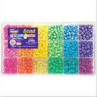 giant bead box kit 2300 beads brights 261691