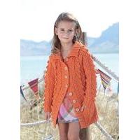Girls Cable Jacket in Sirdar Supersoft Aran (2453)