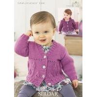 Girl\'s Cardigans In Sirdar Snuggly DK (1472)