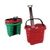 Giant Shopping BasketTrolley Red SBY20753.