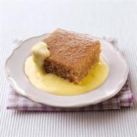 Ginger Sponge & Custard