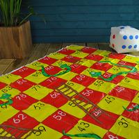 Giant Snakes and Ladders Garden Game by Kingfisher