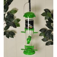 giant flick n click 6 port seed bird feeder by tom chambers