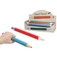 Giant Novelty Pencil Assorted Colours