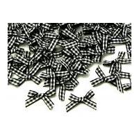 Gingham Check Ribbon Bows