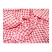 Gingham Check Dress Fabric