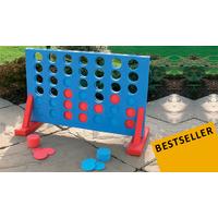 Giant Connect Four Garden Game