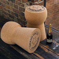 giant champagne cork stool