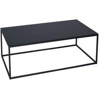 Gillmore Space Kensal Black Coffee Table - with Black Base Rectangular