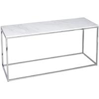 Gillmore Space Kensal Marble TV Stand - with Polished Base