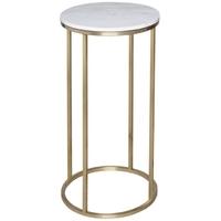 gillmore space kensal marble lamp stand with brass base circular