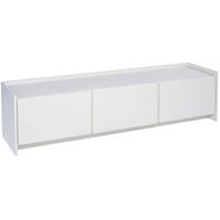 gillmore space essentials white tv sideboard