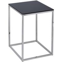 gillmore space kensal black side table with polished base square