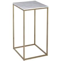 Gillmore Space Kensal Marble Lamp Stand - with Brass Base Square