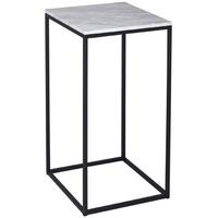 gillmore space kensal marble lamp stand with black base square