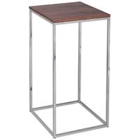 gillmore space kensal walnut lamp stand with polished base square