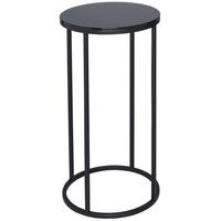 gillmore space kensal black lamp stand with black base circular