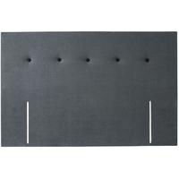 Gillmore Space Essentials Graphite Fabric Divan Headboard