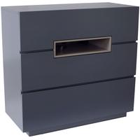 gillmore space savoye graphite chest of drawer with stone accent