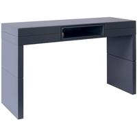 Gillmore Space Savoye Graphite High Console Table - with Graphite Accent