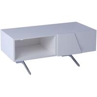 gillmore space glacier gloss white media sideboard low small 1 door