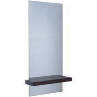 gillmore space gerrit walnut portrait mirror with shelf