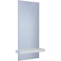 Gillmore Space Gerrit White Portrait Mirror - with Shelf