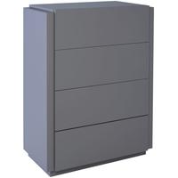 Gillmore Space Marlow Stone Chest of Drawer - 4 Drawers with Stone Accent