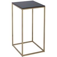 gillmore space kensal black lamp stand with brass base square