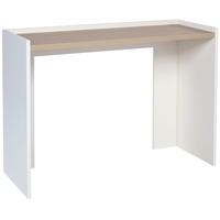 Gillmore Space Essentials White Console Table - with Oak