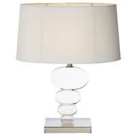 Gian Table Cognac Crystal Table Lamp