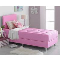 Giltedge Beds Ruby Pink 3FT Single Divan Bed