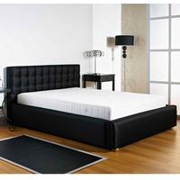 giltedge chelsea 3ft single leather bedstead